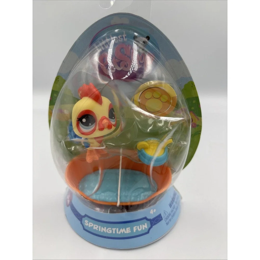 Littlest Pet Shop Springtime Fun Rooster #58 New Unopened‎